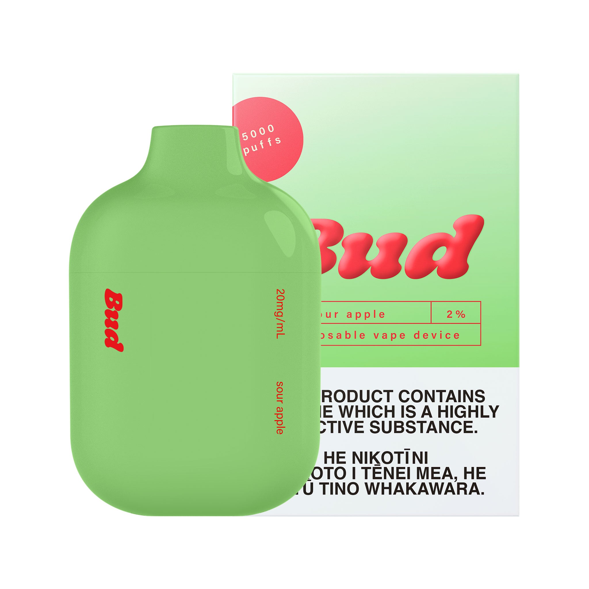 Bud Sour Apple Disposable Vape