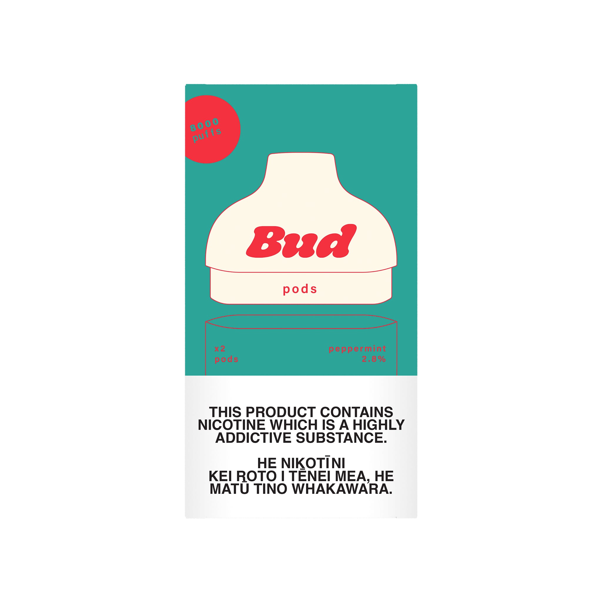 Peppermint Bud Replacement Pod 2-Pack