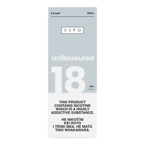 Unflavoured | VAPO E-Liquid
