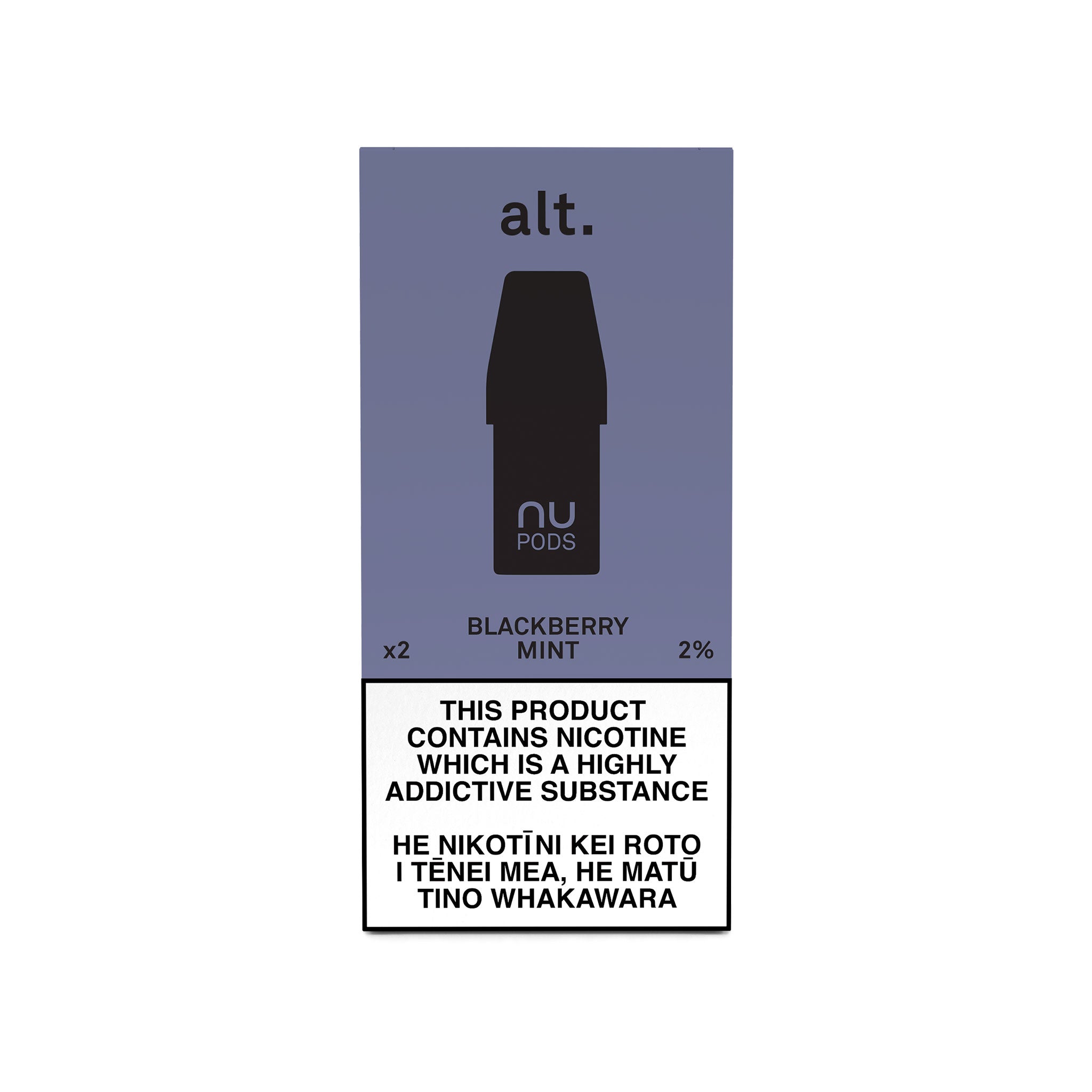 Blackberry Mint | alt. Nu Pods 2-Pack
