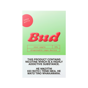 Sour Apple Disposable Vape by Bud