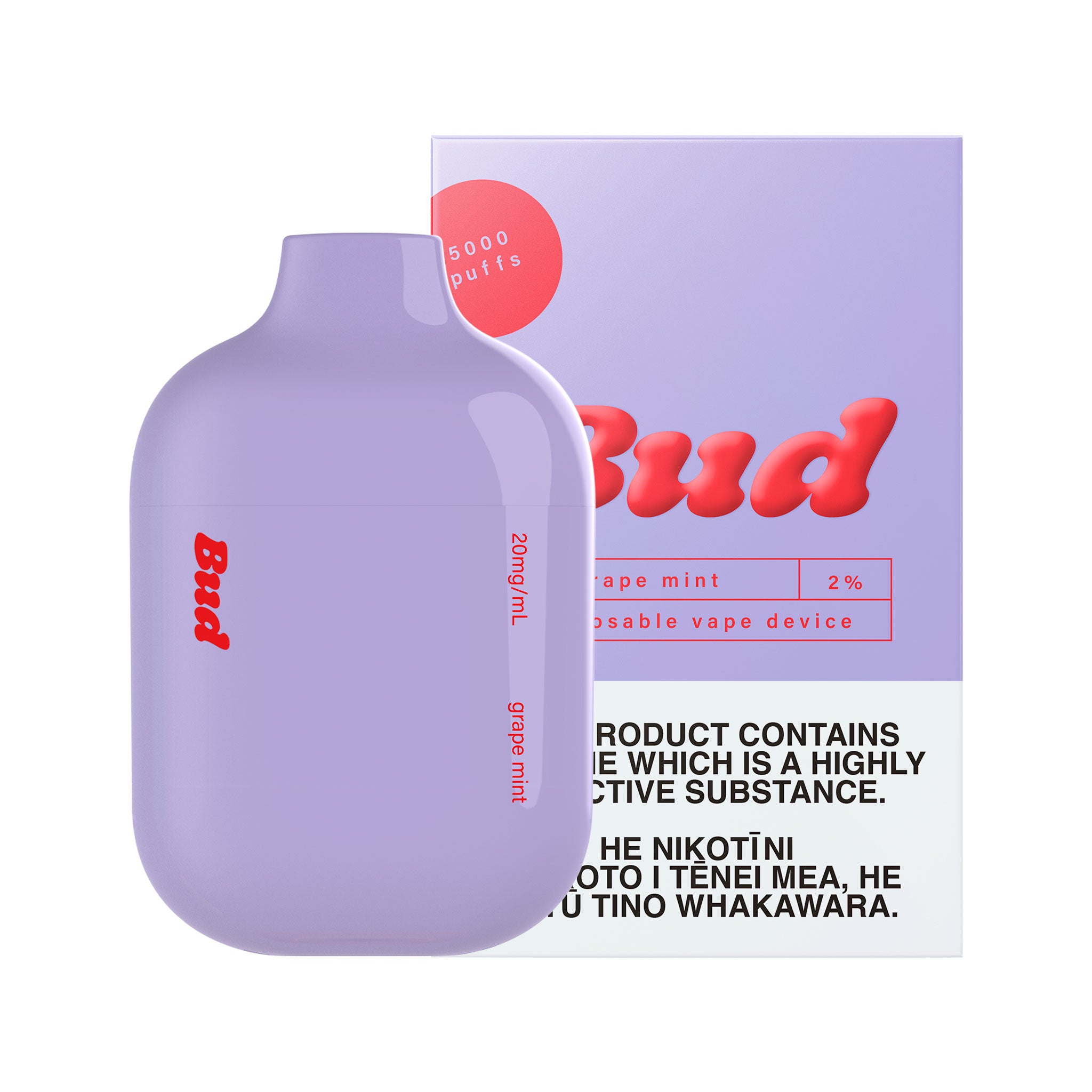 Bud Grape Mint Disposable Vape