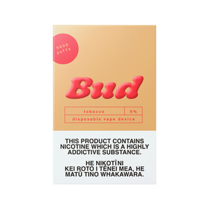 Tobacco Disposable Vape by Bud