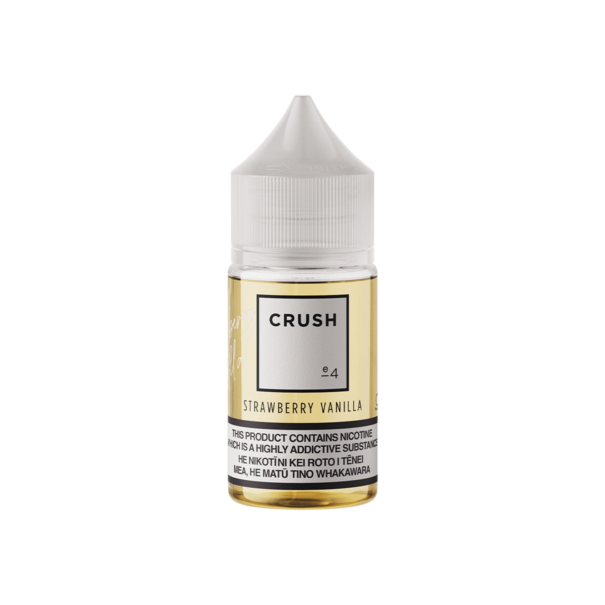 Strawberry Vanilla | Crush Nic Salt E-Liquid