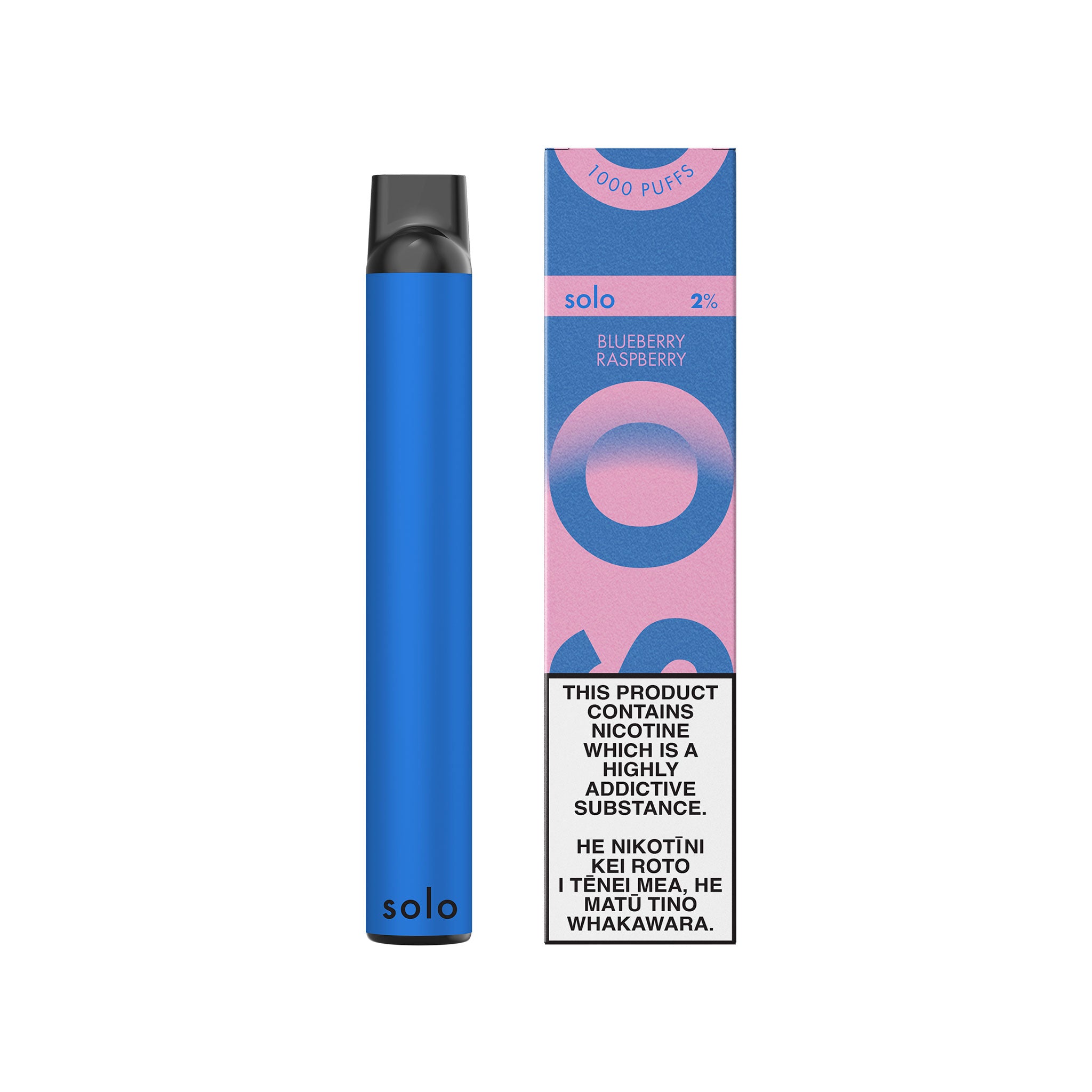 solo Blueberry Raspberry Disposable Vape