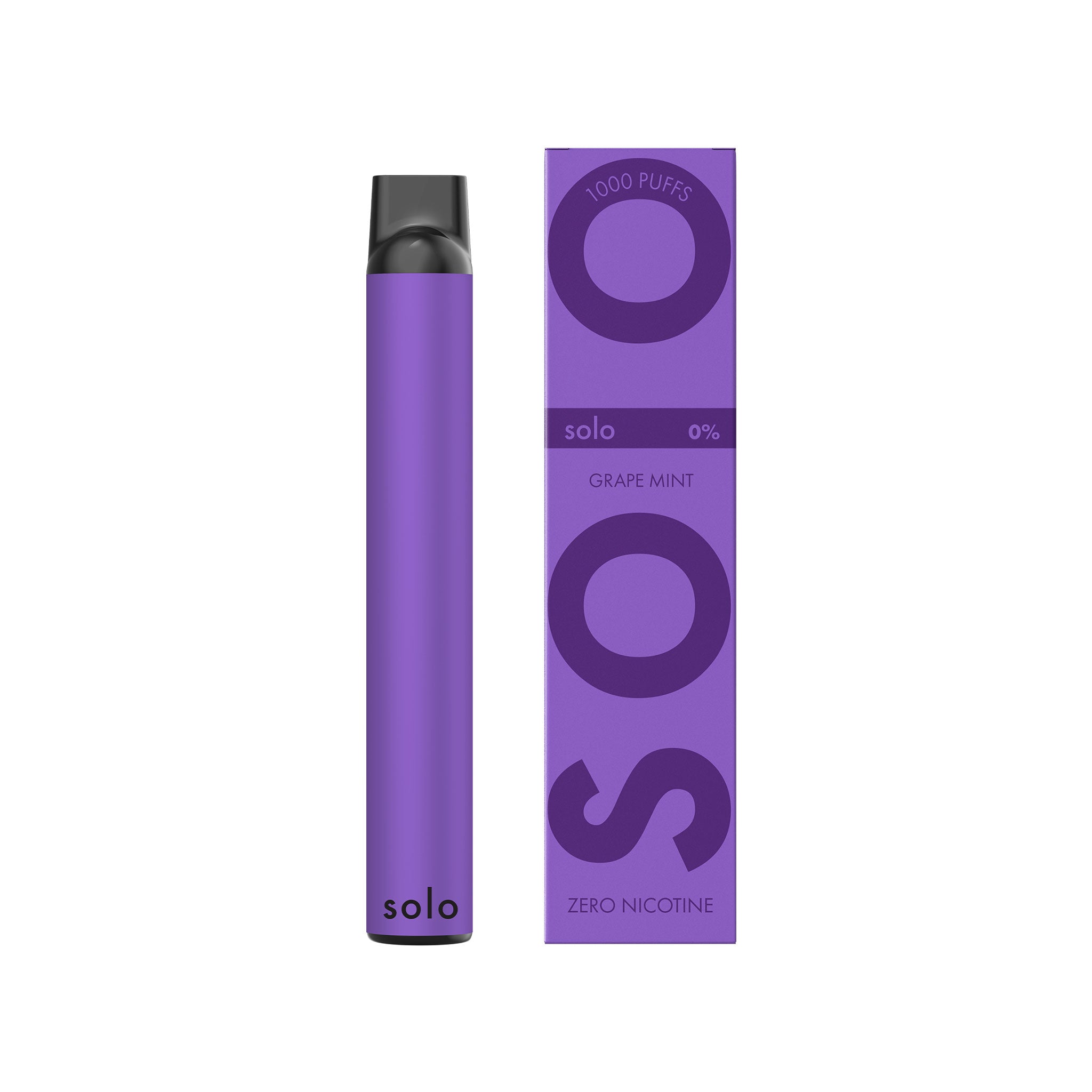 grape mint solo disposable vape