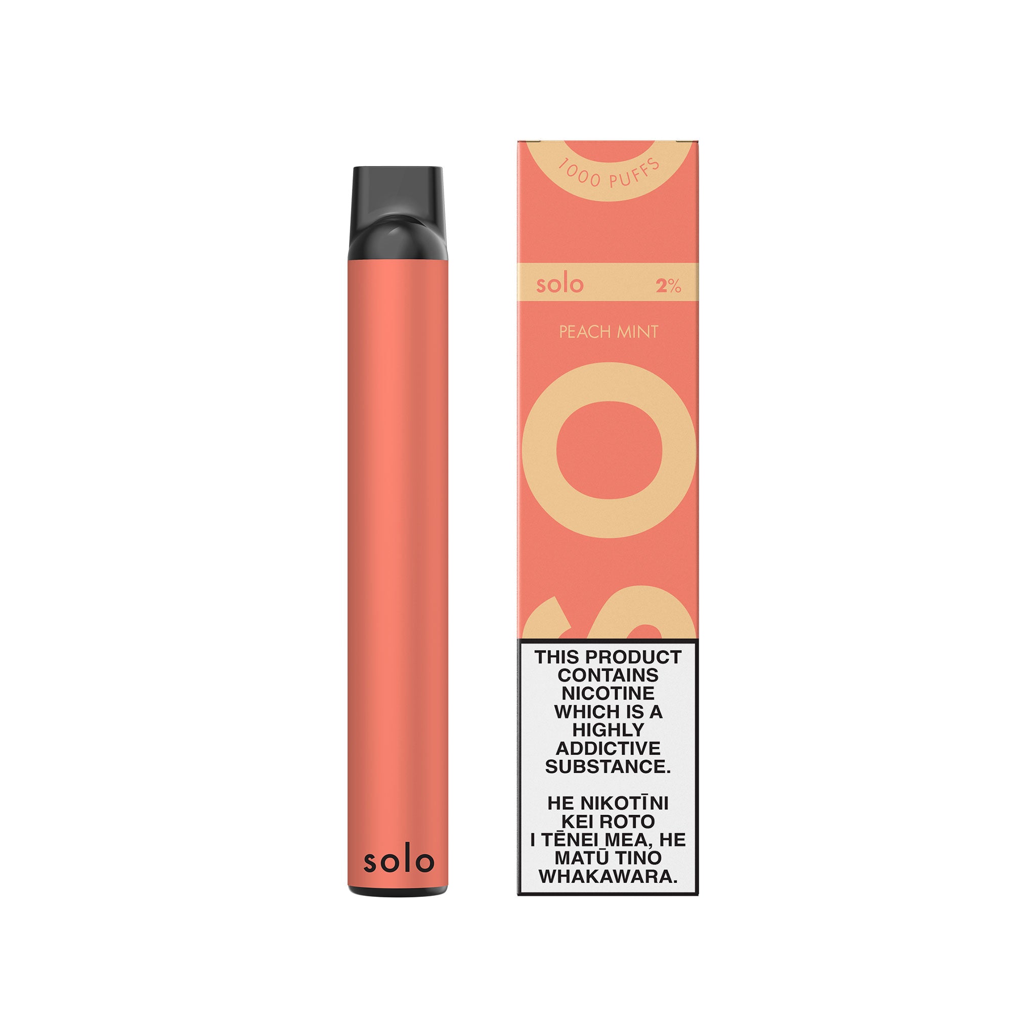 solo Peach Mint Disposable Vape