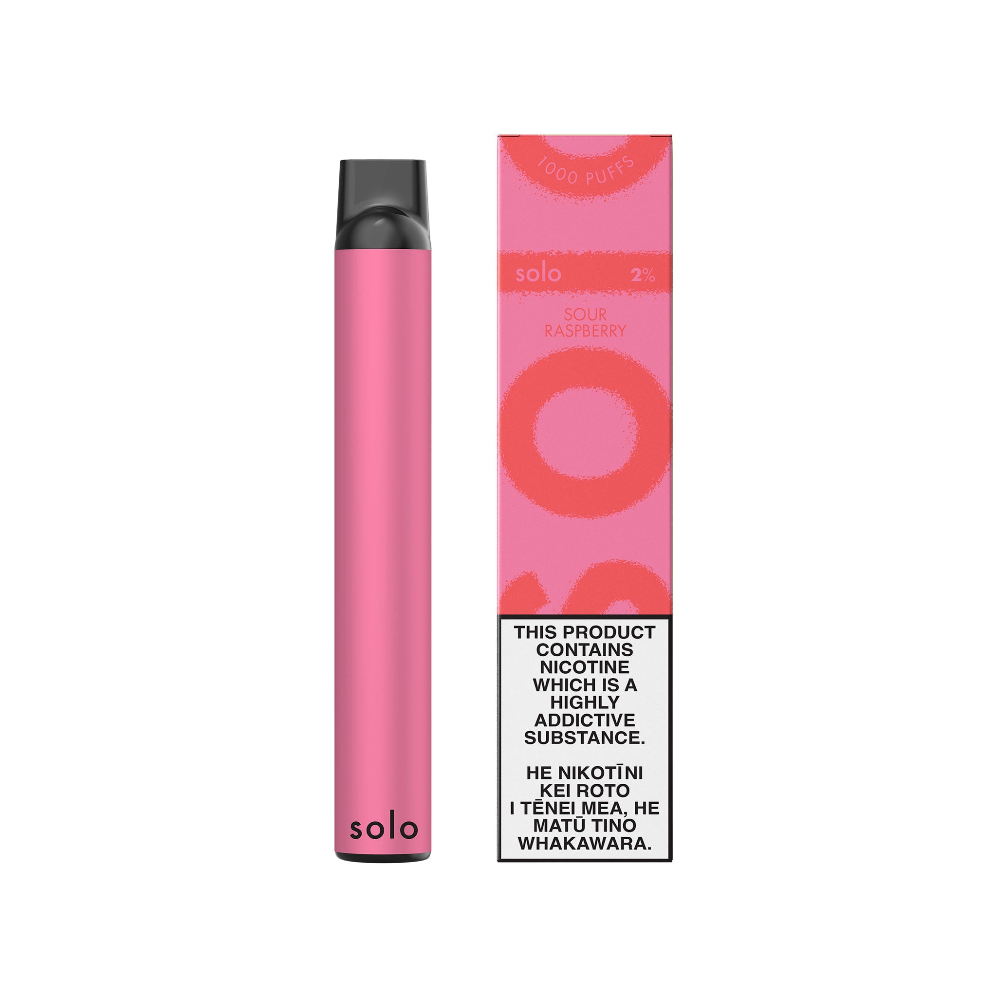 solo Sour Raspberry Disposable Vape