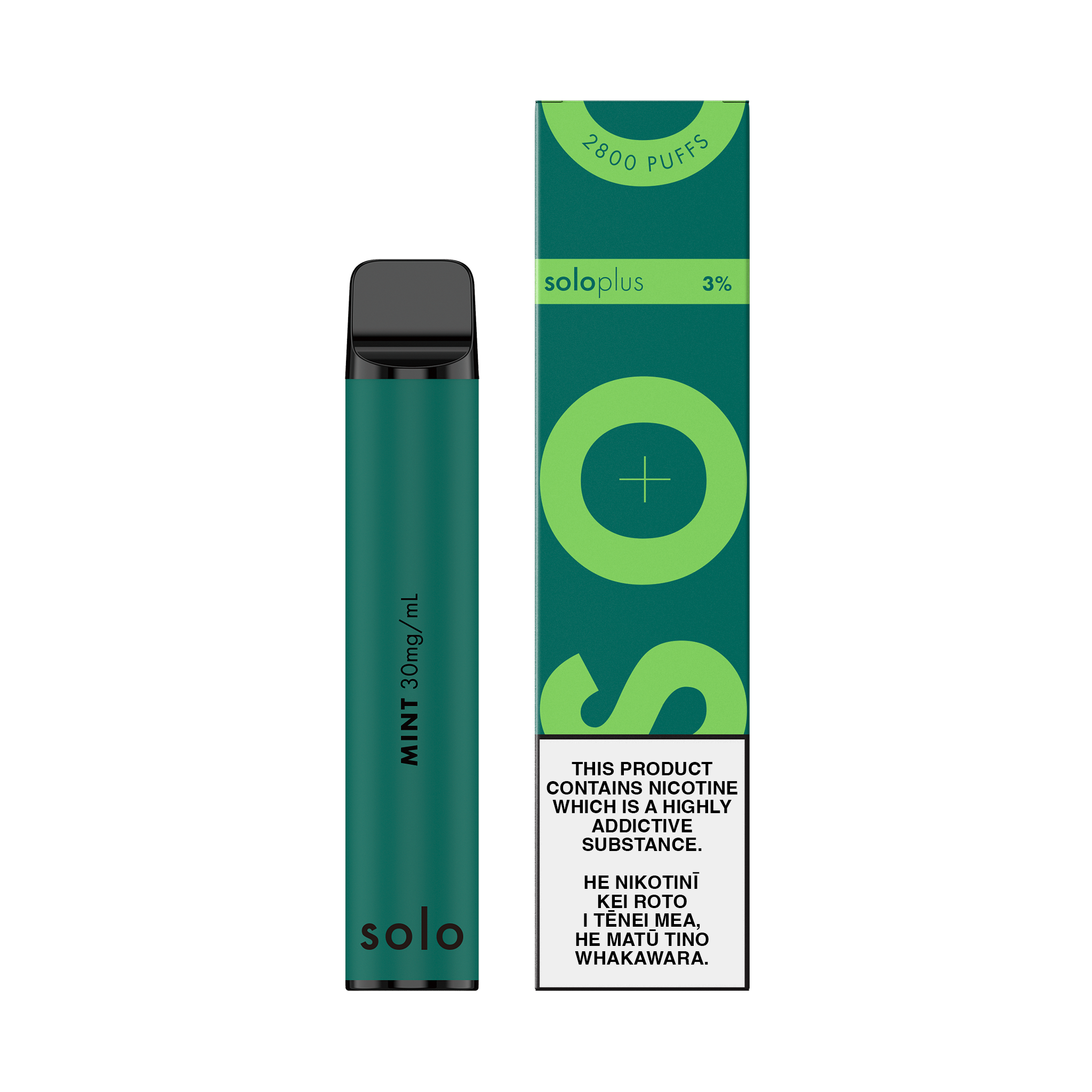 Mint Disposable Vape solo Plus