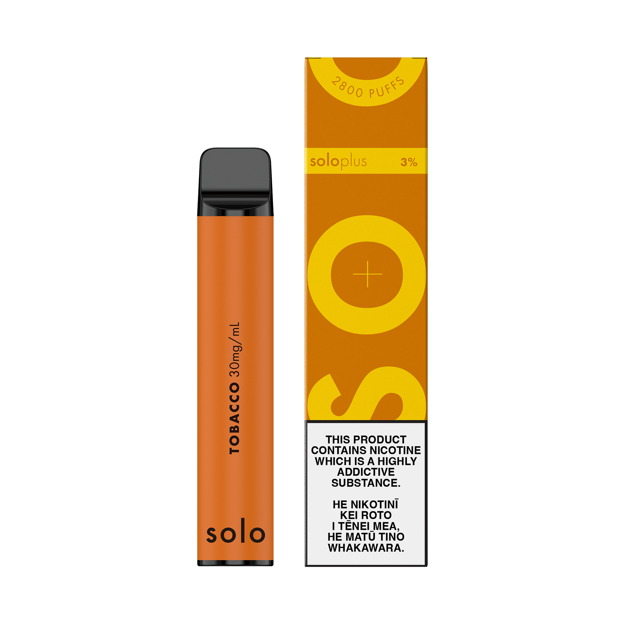 Tobacco Disposable Vape solo Plus