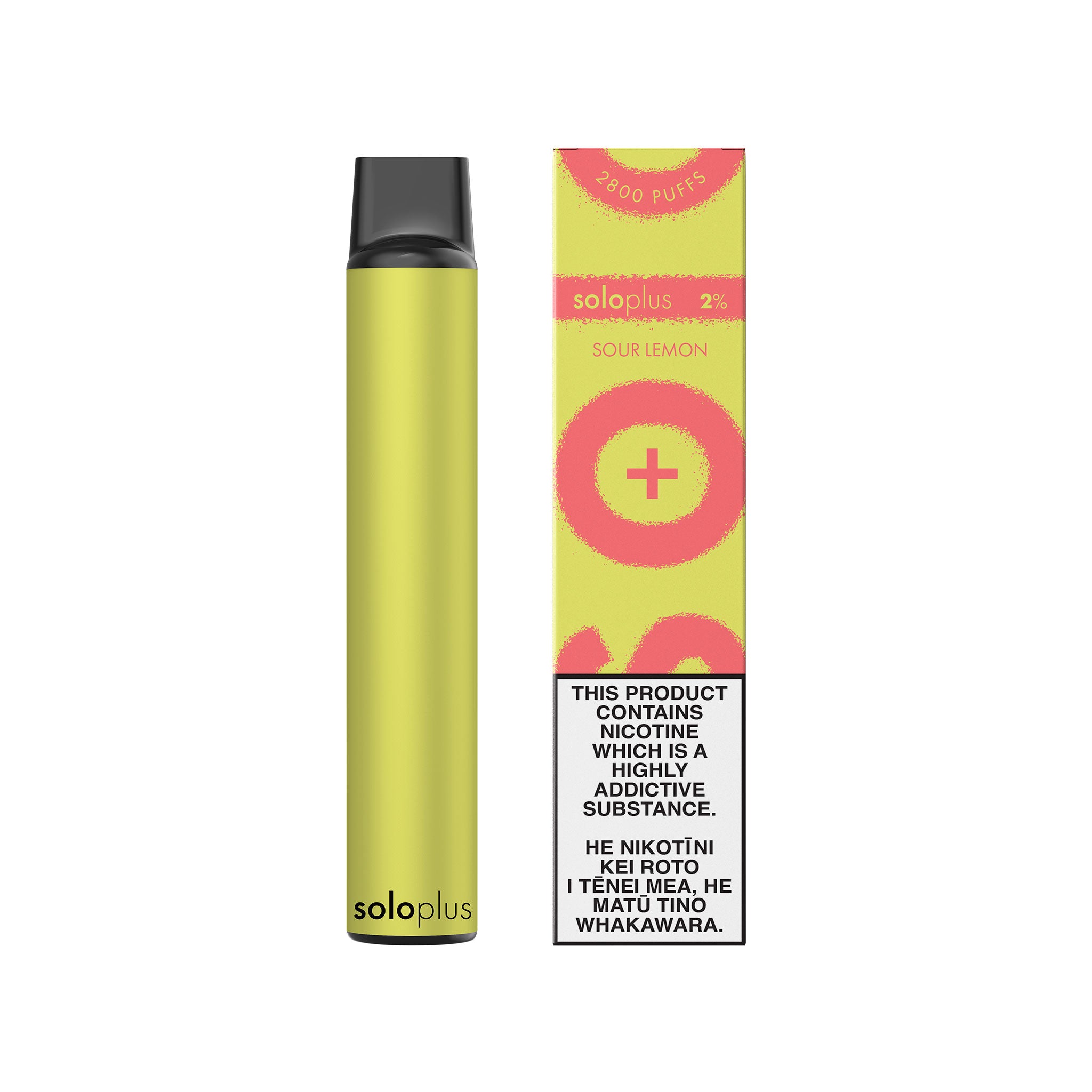 solo plus Sour Lemon Disposable Vape