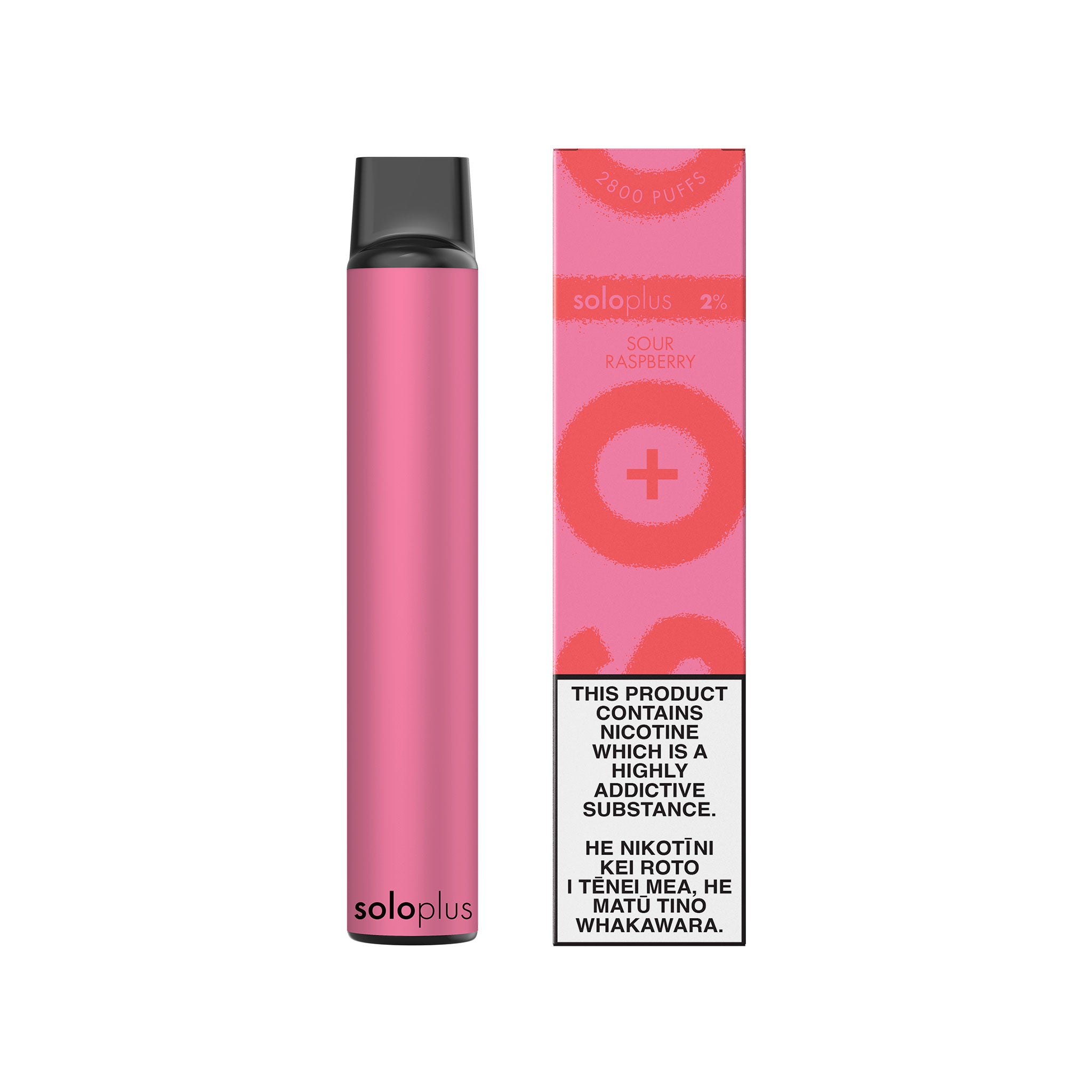 solo plus Sour Raspberry Disposable Vape