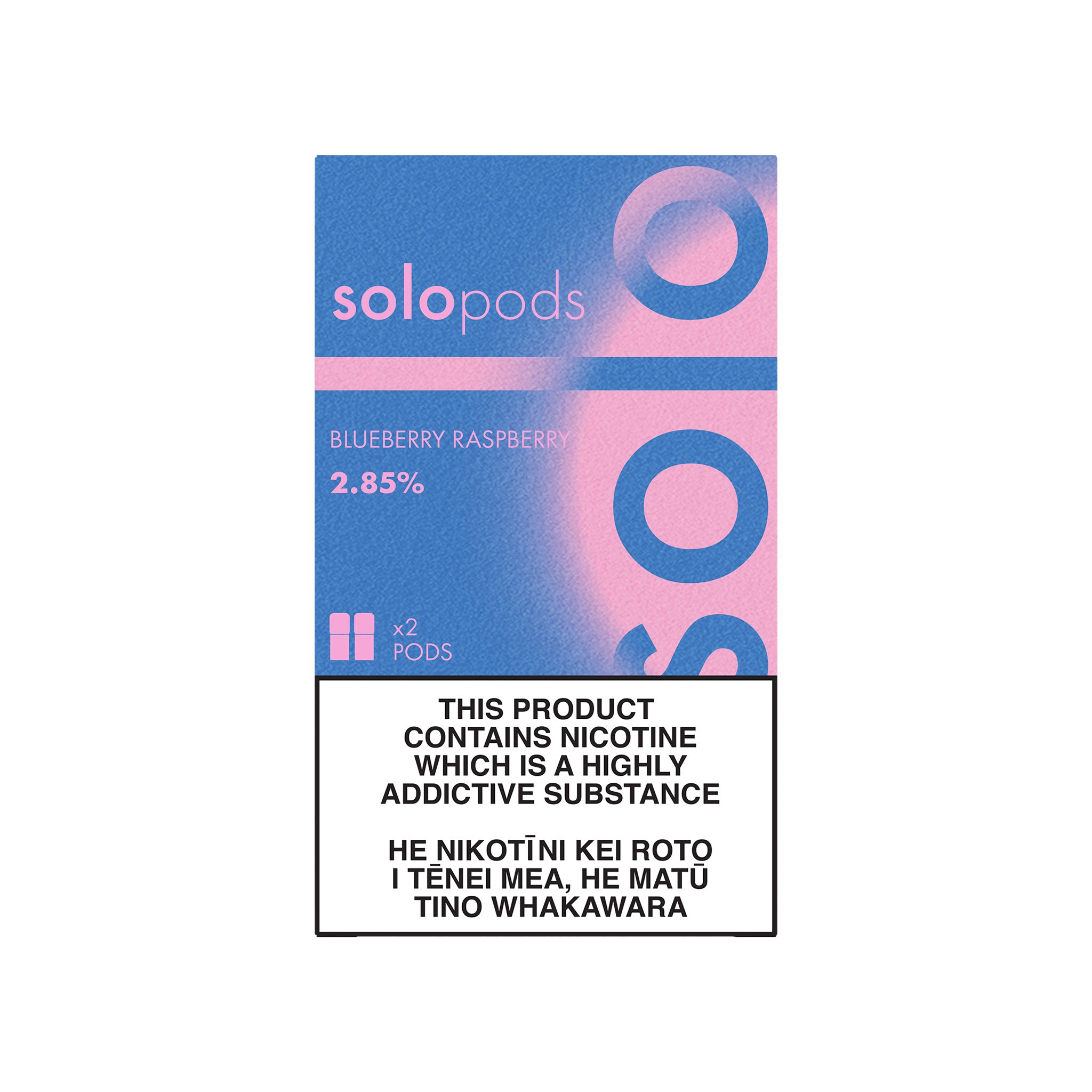 Blueberry Raspberry solo Pods 2-Pack