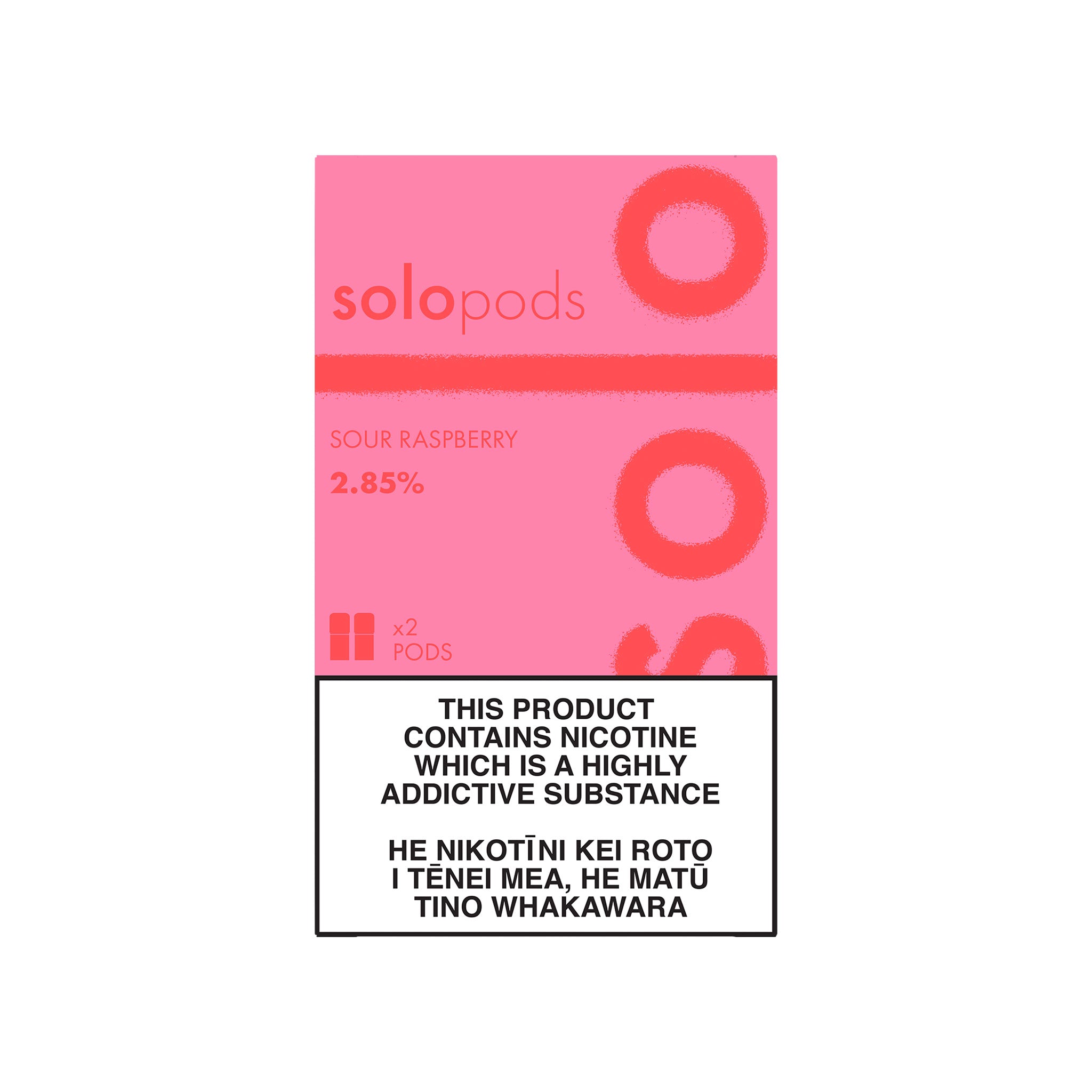 Sour Raspberry | solo Pods 2-Pack