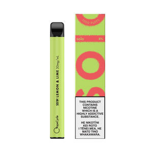 Lemon & Lime Disposable Vape by solo