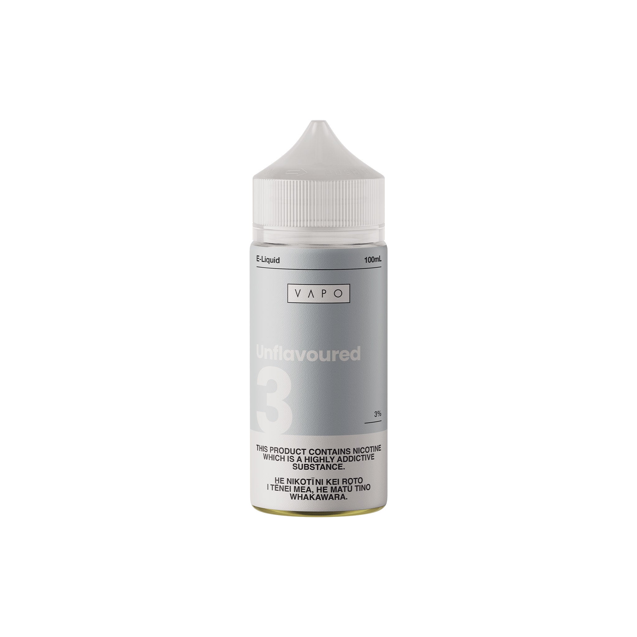 Unflavoured | VAPO E-Liquid