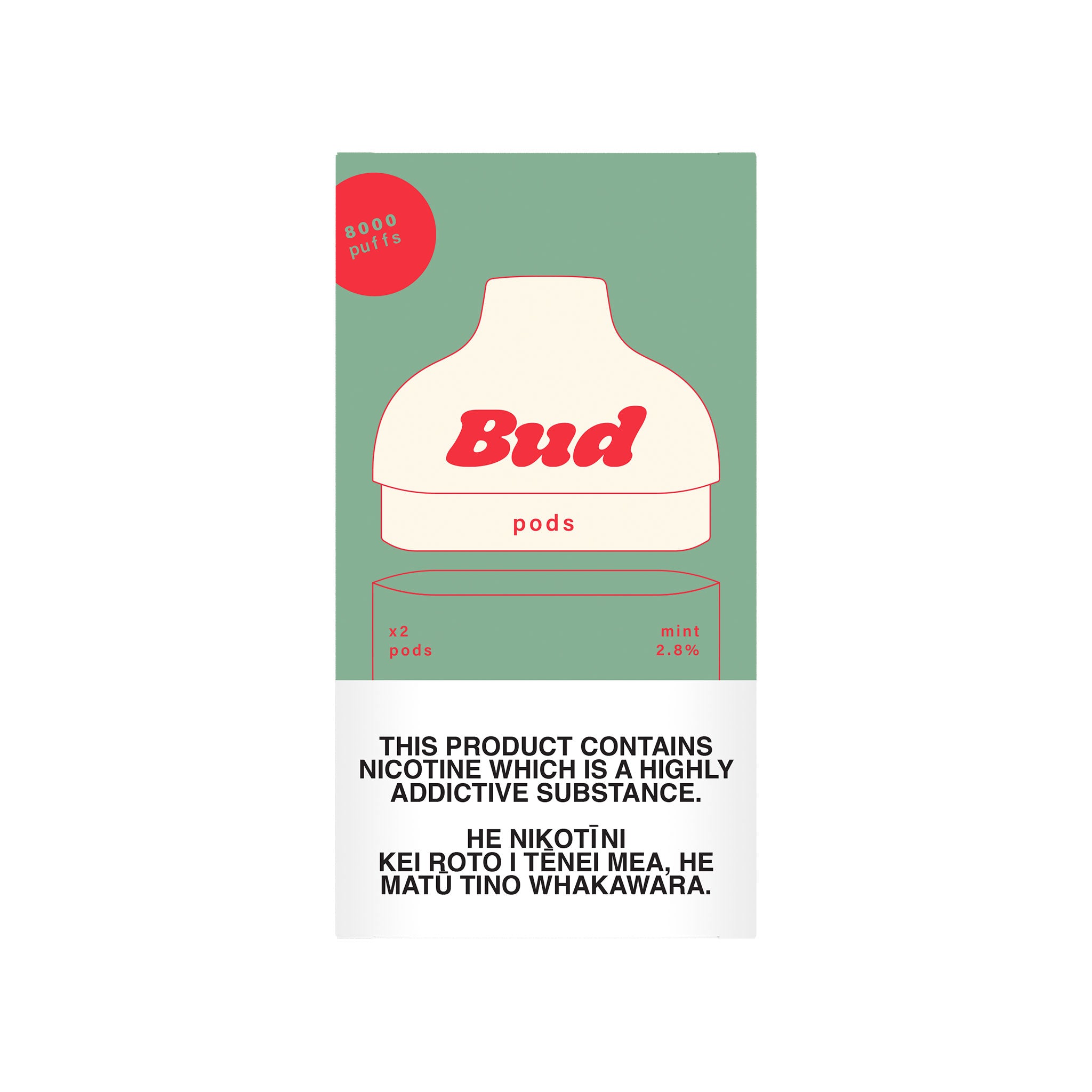 Bud Replacement Vape Pod Mint