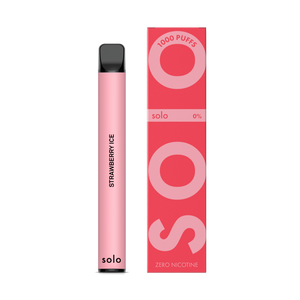 Strawberry Ice Disposable Vape by solo