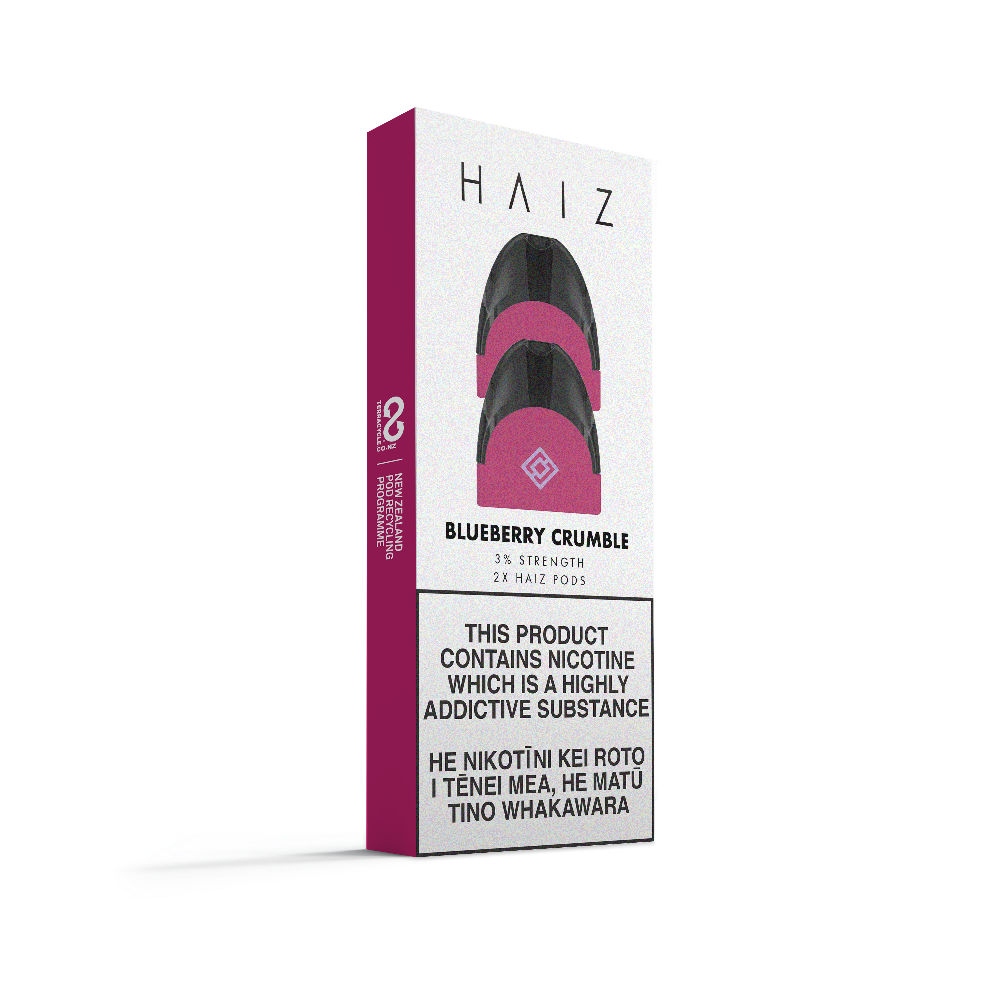 Blueberry Crumble Replacement Pod 2-Pack by HAIZ