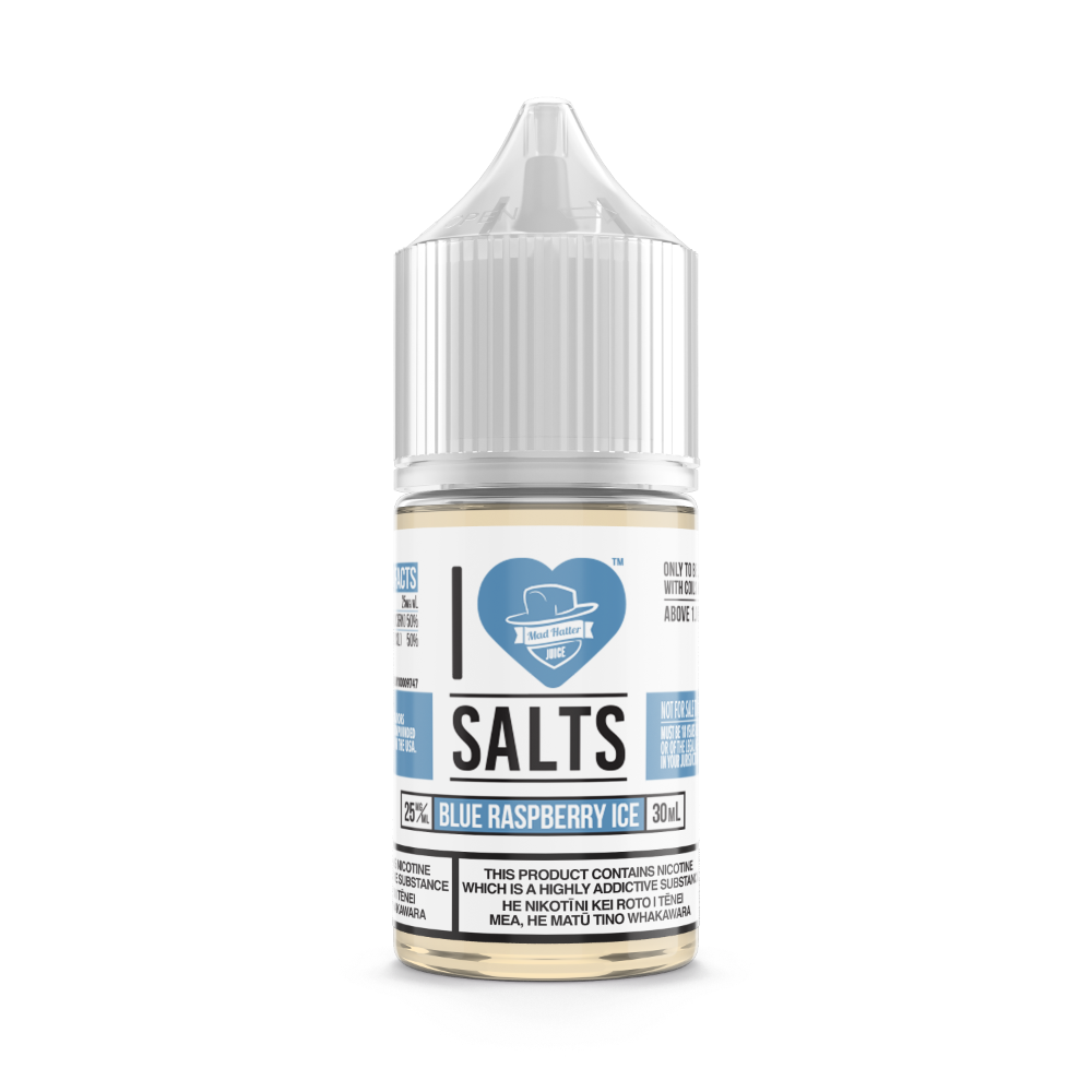 I Love Salts Blue Raspberry Ice Nicotine Salt E-Juice