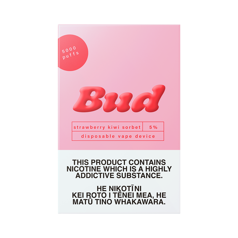 Strawberry Kiwi Sorbet Disposable Vape by Bud