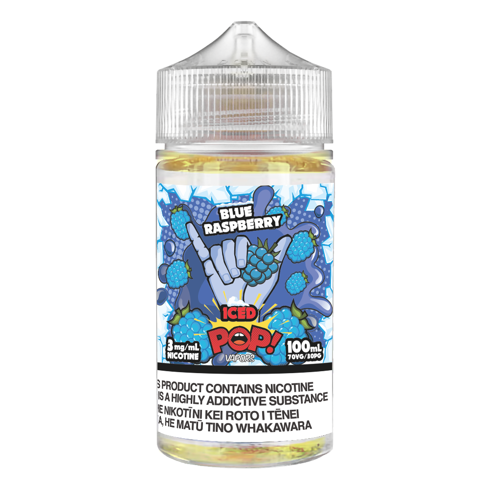 Blue Raspberry Hard Candy by Iced POP! Vapors
