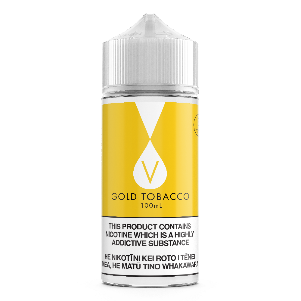 v-liquid gold tobacco 100ml e-juice bottom