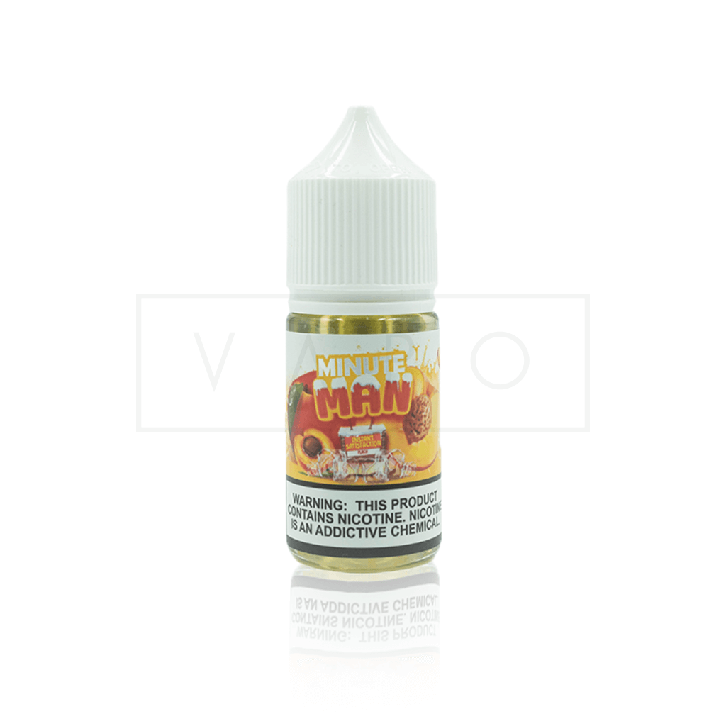 Peach On Ice Salts by Minute Man E-Liquid