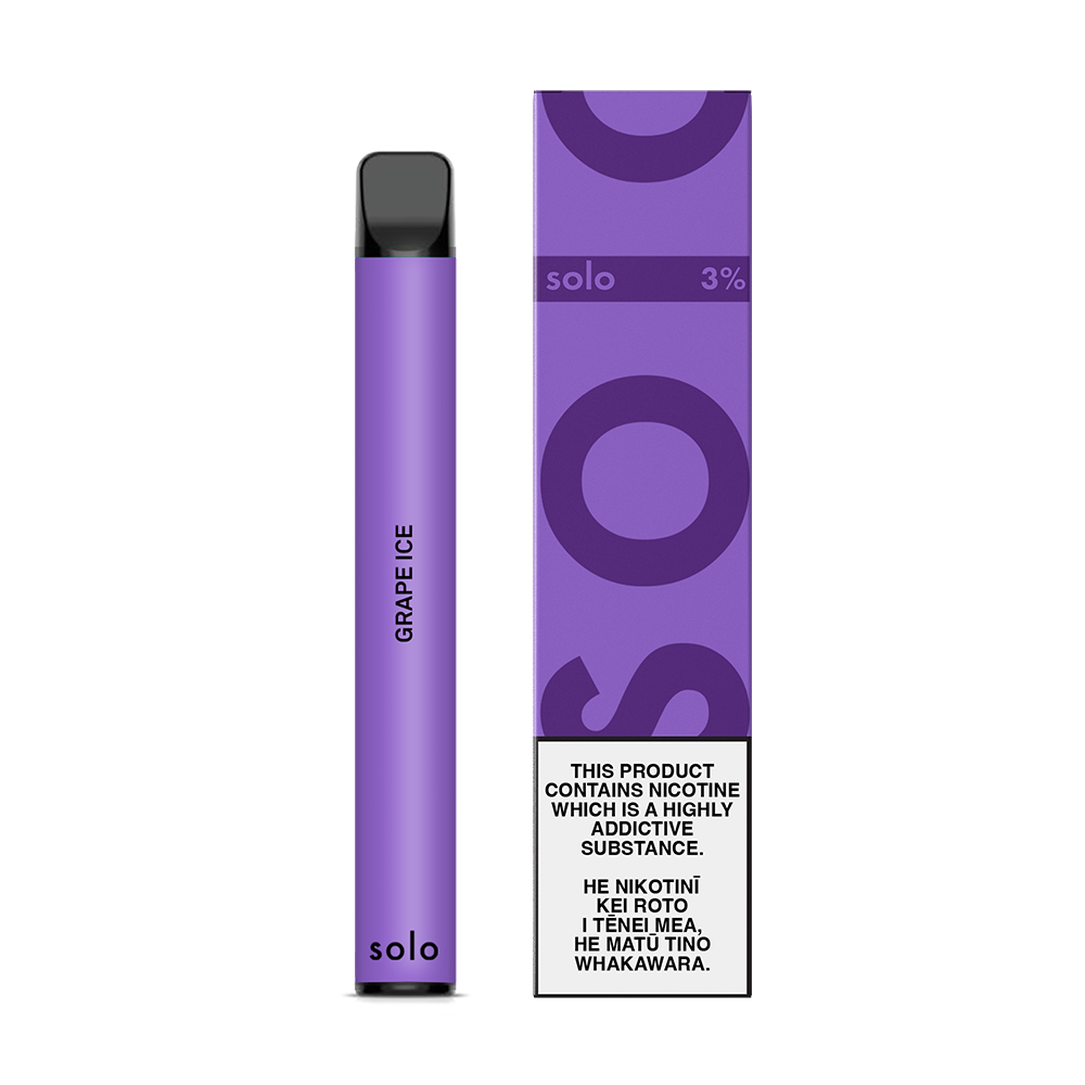 solo grape ice disposable vape