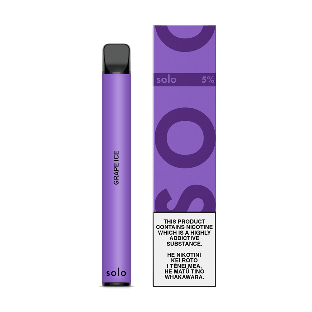 solo grape ice disposable vape