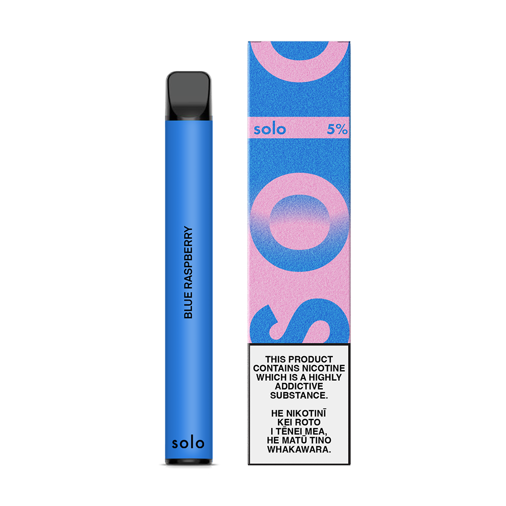 solo blue raspberry