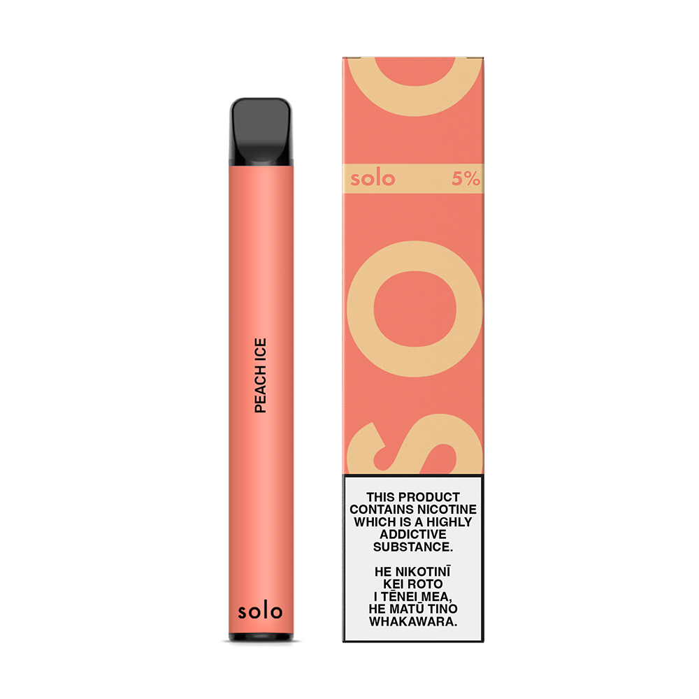 Peach Ice Disposable Vape by solo