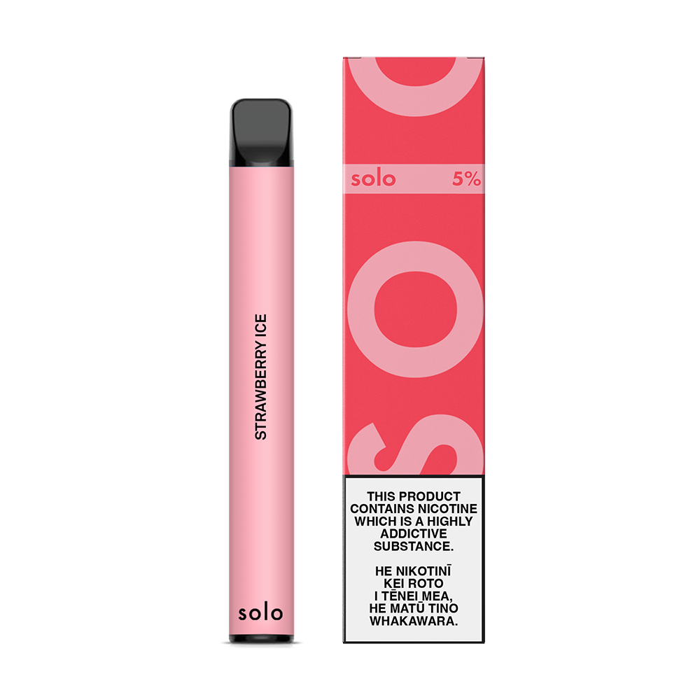 solo strawberry ice disposable vape