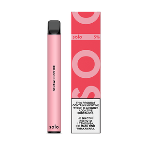 Strawberry Ice Disposable Vape by solo
