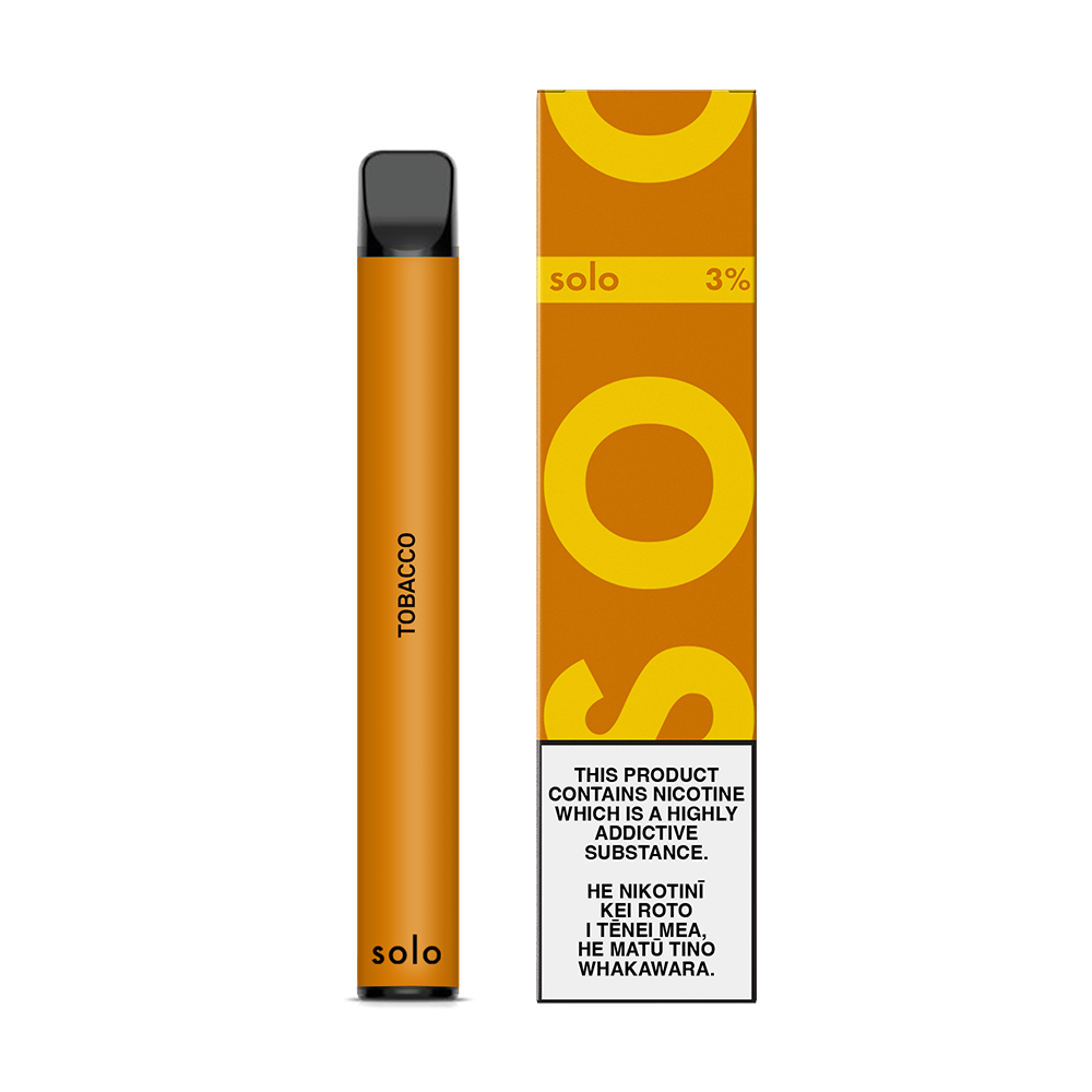 solo tobacco disposable vape