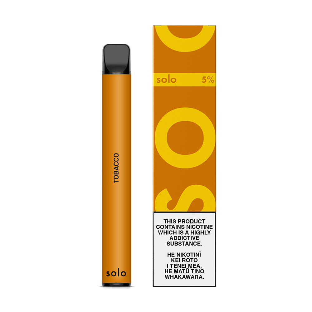 solo tobacco disposable vape