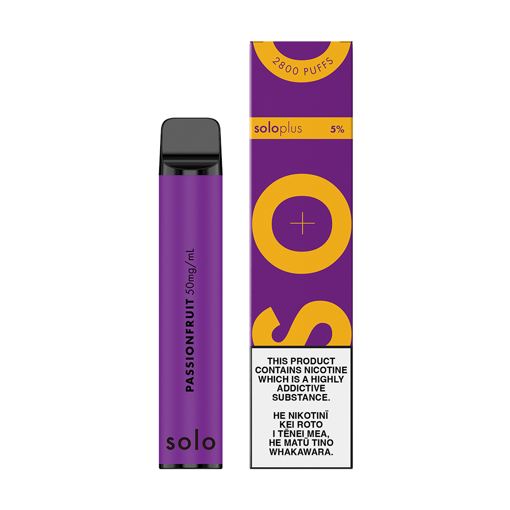 Passionfruit Disposable Vape solo Plus