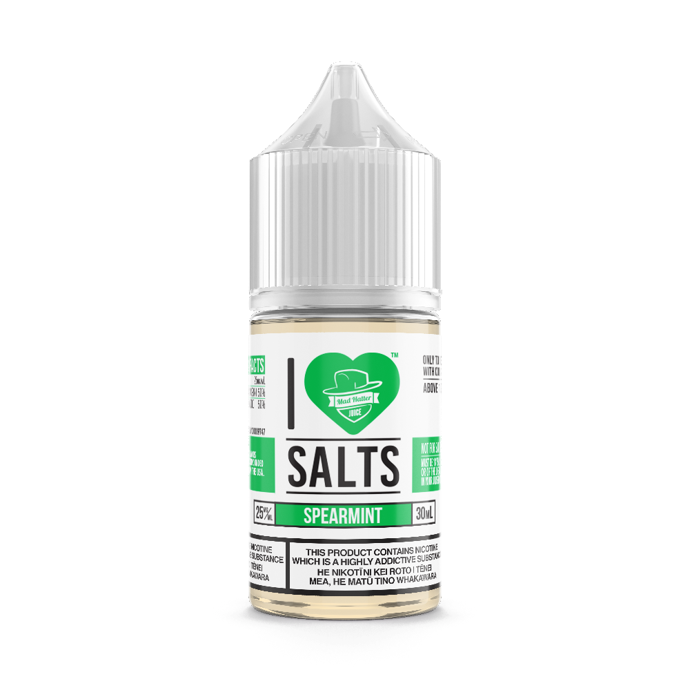 I Love Salts Spearmint (Gum) nicotine salt e-juice