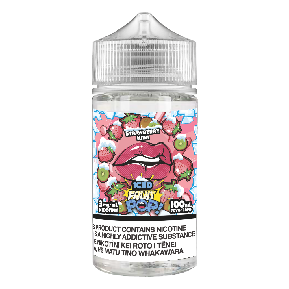 Strawberry Kiwi by Iced POP! Vapors