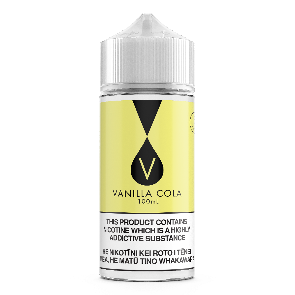 v-liquid vanilla cola e-juice nicotine bottle